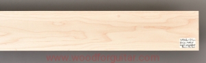 ROCK MAPLE guitar fingerboard blank, 7-str
