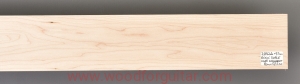 ROCK MAPLE guitar fingerboard blank, 7-str