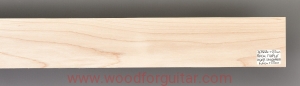 ROCK MAPLE guitar fingerboard blank