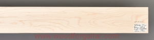 ROCK MAPLE guitar fingerboard blank