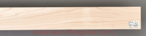 ROCK MAPLE guitar fingerboard blank