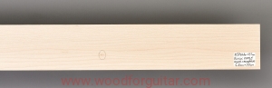 ROCK MAPLE guitar fingerboard blank