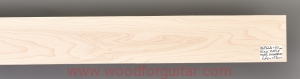 ROCK MAPLE guitar fingerboard blank