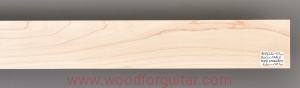 ROCK MAPLE guitar fingerboard blank