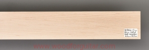 ROCK MAPLE guitar fingerboard blank