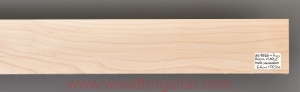 ROCK MAPLE guitar fingerboard blank
