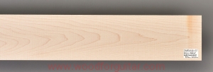 ROCK MAPLE blank for laminated guitar neck, 2.5 mm