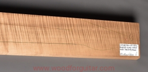 KLON FALISTY PIECZONY na gryf gitary basowej, klin