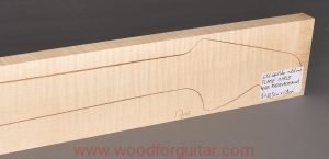 KLON FALISTY na gryf gitary, 26 mm