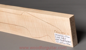 KLON FALISTY na gryf gitary, 27 mm