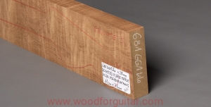 KLON FALISTY PIECZONY na gryf gitary, 28 mm