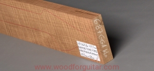 KLON FALISTY PIECZONY na gryf gitary, 25.5 mm