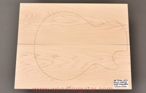 KLON CUKROWY na top gitary lub basu, 27,5 mm