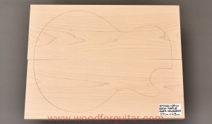 KLON CUKROWY na top gitary lub basu, 28 mm