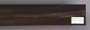 EBONY guitar or short bass fingerboard blank
