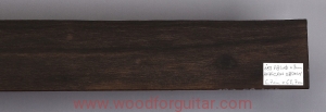EBONY guitar or short bass fingerboard blank