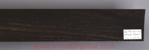 EBONY guitar or short bass fingerboard blank