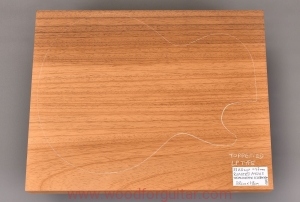 ROASTED AYOUS wood for 1-pc guitar body, 47 mm